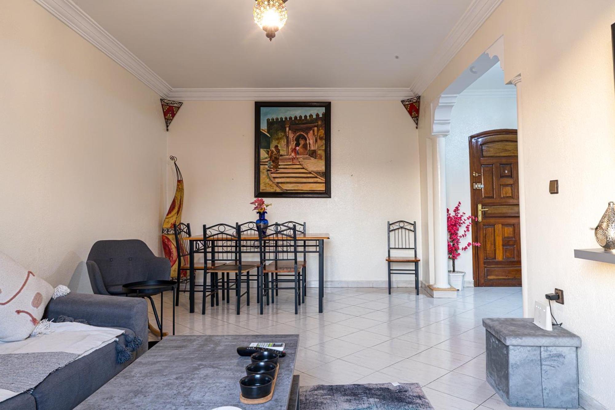 Dar Bouchra, Cozy Appartement, Centre Gueliz Marrakech Marrakesh Eksteriør bilde